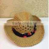 Fashion Jazz Paper Hat With String thumbnail-3