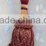 Fancy Curtain Tieback With Pom Poms