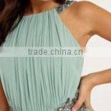 Fresh Green High Low Puffy Prom Dress thumbnail-4