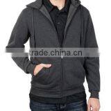 Men's Long Sleeve Fleece Lined Zip-up Hoodie thumbnail-5