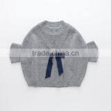 New Model Batwing Sleeve Hand Knit Childrens Baby Girls Sweater Outwear thumbnail-6