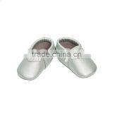 Wholesale Baby Shoes 100% Genuine Leather Baby Moccasins With Knot Bow thumbnail-4