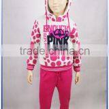 New Style Plain Children Hoodies +pants for Girls thumbnail-3