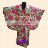 Japanese Kimono Robe Silk thumbnail-1