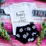 Cheap Latest Design Wholesale Fashion Baby Clothes Short Sleeve White Cotton Custom Print T-shirt thumbnail-1