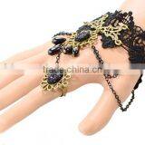 2015 Hot Selling Lace Bracelet&ring Sets Bride Wedding Jewelry Set Wholesale thumbnail-5