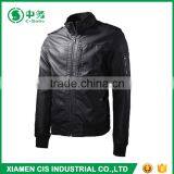 Promotion Cheap Winter Black Leather Jacket for Men thumbnail-1