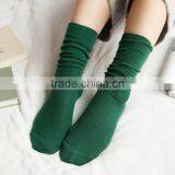 Zm11169a Pure Color Cotton Women Socks Wholesale thumbnail-5