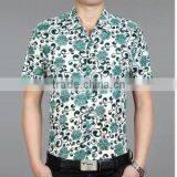 2014 Printed Hawaiian Shirt for Men Custom Hawaiian Shirts thumbnail-3