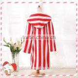 Kids and Baby Products Cotton Velour Cloth Stripe Bathrobes Wholesale thumbnail-2