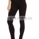 Hot Sales Breathable Spandex Fabric Full-length Pull-on Leggings With Wide Elastic Waistband thumbnail-6