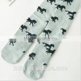 Cartoon Cat Desgin Lovely Kids Girl White Cotton Long Socks thumbnail-4