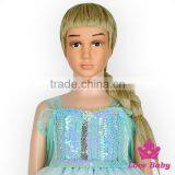 Party Halloween Wholesale Girls Frozen Anna Costume Deluxe - Frozen Princess Elsa Dress Co-splay Costume in thumbnail-6