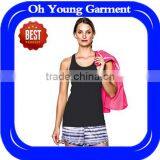 OEM 2015 Yihao Fashion Women Tank Top Stringer Ladies Fitness Running Yoga Tank Tops Dri Fit Fabric Vest for Women thumbnail-1