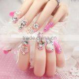 Self-adhesive Nails Glitter Tips With Glue Rhinestone Nails thumbnail-5