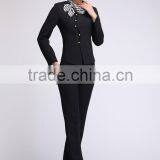 Juqian Custom Classic Winter Restaurant Hotel Manager Uniform for Front Office Desk thumbnail-3