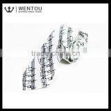 Wholesale Fashionable Musical Notes Printed Tie thumbnail-3