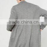 Best Selling Ordinary Gray Long Sweater Coat Cardigan for Men With Low Prices thumbnail-4