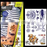 Color Adult Temporary Tattoo Nautical OEM tattoos