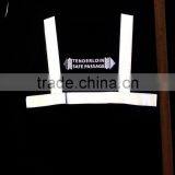 Customized Cheap 3m Blue Mesh Fabric Reflective Safety Vest thumbnail-4