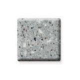 Grey Safety Decorative Polyester Solid Surface Kitchen Wall Sheet Tiles 18mm
