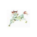 Glass Handicrafts Handmade Lampwork Horse Sculpture Wedding Decoration Gift thumbnail-1