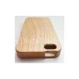 Light Yellow Apple Iphone 5 Cherry Wood Protecting Cover , Eco-Friendly thumbnail-1