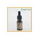 Black Essential Oil Bottle With Aluminum Cap thumbnail-2