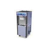 LED Display Ice Cream Making Machine , Twin Twist Flavor