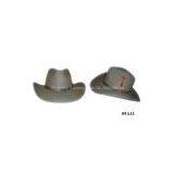 Wool Felt Cowboy Hat,balck,white thumbnail-3