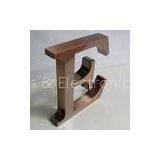 CNC Auto Automatic Storefront Copper Metal Sign Letters For Advertising Anti - Rust