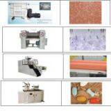 Neat Soap Mixing Agitator, roller mill,  vacuum plodder,  stamping machine, Soap packing machine