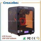 Createbot High Precision Best Price Household MINI 3D Printer Dual Nozzle LCD Screen 3D Printer With Heatbed Support ABS/PLA