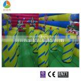 Clown Obstacle Course Equipment Inflatable Obstacle Combo Course for Playground thumbnail-3