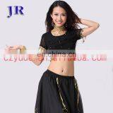 Egyptian Style Hanging Coins Belly Dance Costume Top for Women S-3008# thumbnail-6