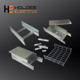 Cnc Overhead hanging punching Cable Tray with hangers Weight
