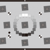Sine Image ISO 12233:2014 Enhanced ESFR (Edge SFR) Test Chart for Camera Lens Customized Available thumbnail-2
