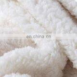 TEX-CEL OEM 100% Polyester Flannel Cozy Weighted Fleece Sherpa Blanket thumbnail-6