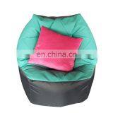 Polyhedral Unfilled Bean Bag Covers Beans Filled PVC Leather Chair Cover thumbnail-2