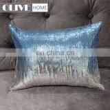 2018 Fashion Decorative Embroidery Ombre Mermaid Sequin Glitter Sofa Waist Cushions Pillow thumbnail-3