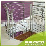 Railing Fitting Measuring Stand Mounted Wooden Exterior Stair Railing thumbnail-4