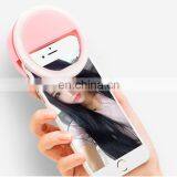 Portable Rechargeable USB Port Makeup Selfie Mirror Led Fill Cell Phone Photography Ring Light Anillo de Luz Selfie thumbnail-6