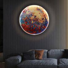 Earth Wall Lamp Design Planet Mural Lights Bedroom Decorative Led Wall Light Sconce Living Room Fresco Home Art Hallway Lighting thumbnail-3