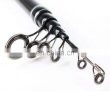 2.1m 2.4m 2.7m Carbon Fiber Retractable Lure Fishing Rod thumbnail-2