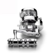 Amazon High Quality Drum Fishing Vessel Plate Double Brake Trolling Boat Fishing Wheel Full Metal Jigging Fishing Reel thumbnail-4