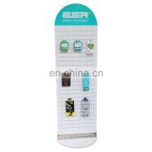 Mobile Phone Case Display Stand Hook Type Acrylic Double-sided Rotating Display Stand For Phone Accessories