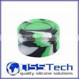 High Quality 7ml Customized Small Pet Plastic Spice Jar/ Oil Dab Wax Container/ Silicone Wax and Oil Container thumbnail-1