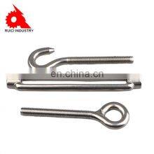 Galvanized Wire Rope Rigging Hardware Die Cast Stainless Steel Turnbuckles Eye and Hook thumbnail-5