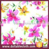Flower New Design Home Textile Fancy Table Cloths Picnic Table