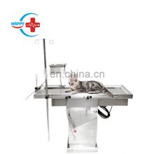 HC-R013 304 Stainless Steel Dissect Table Veterinary Surgery Table Anatomy Dissection Table for Small Animal and Pet